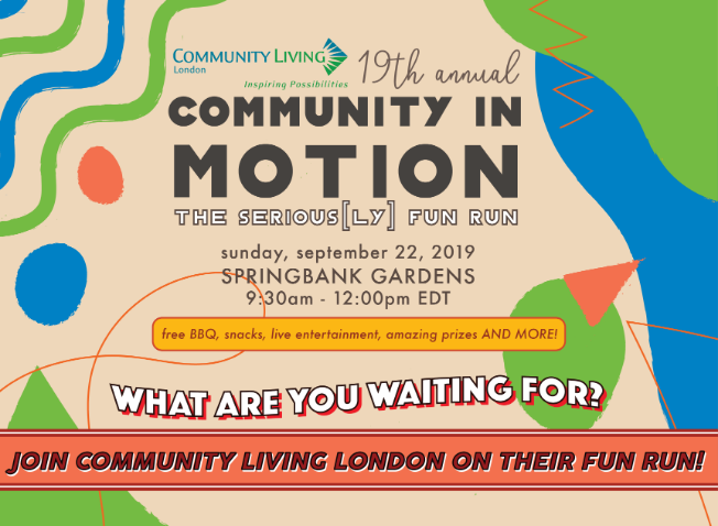 Community Living London- Community in Motion 2019